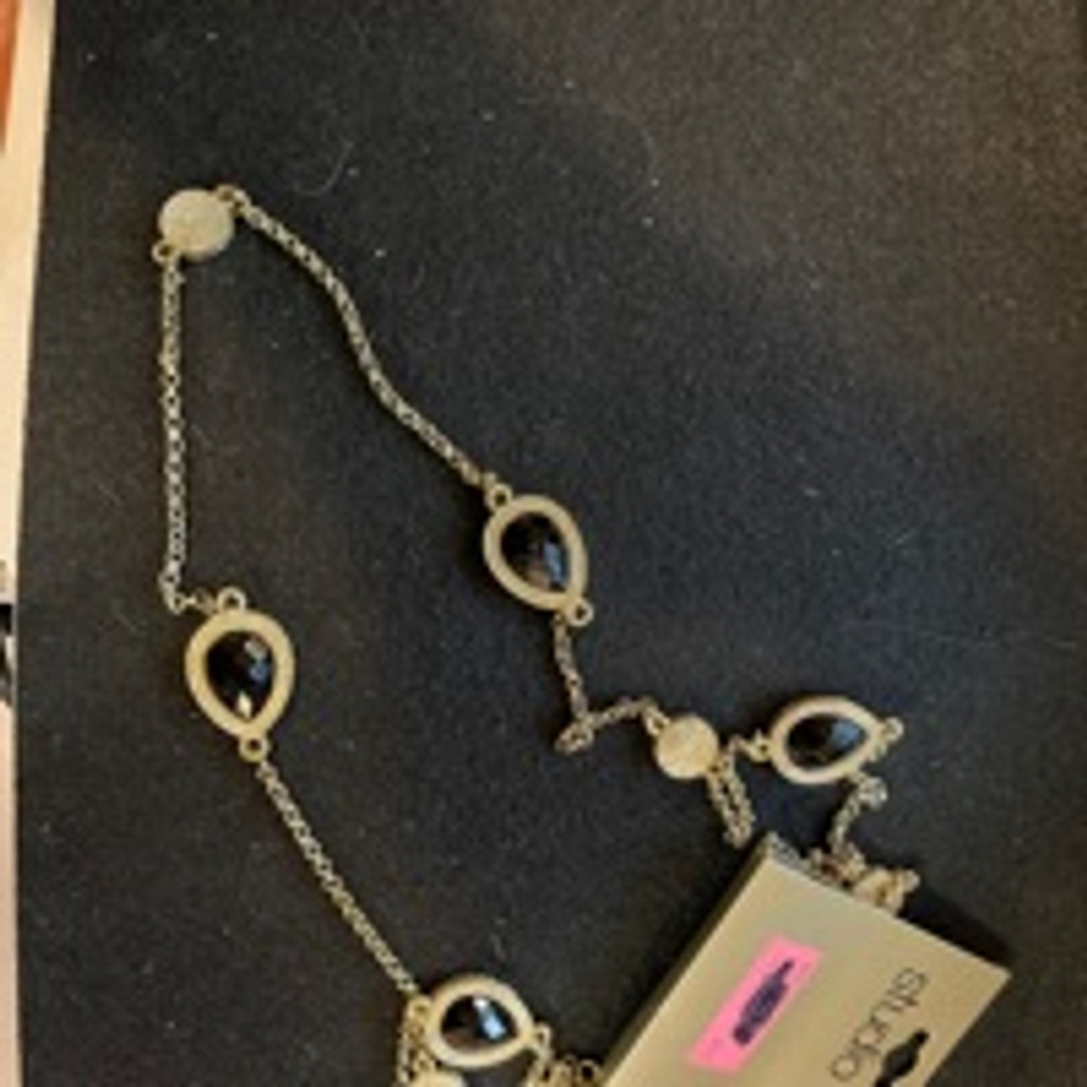 Women's Studio S Necklace Black Gold